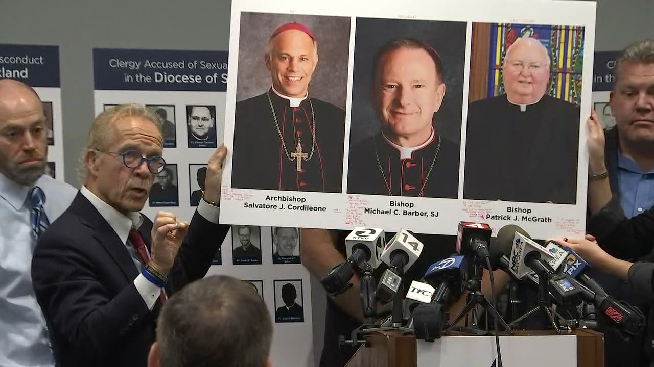 Lawyers Release The Names Of 212 Alleged Priest Sex Offenders In Bay Area