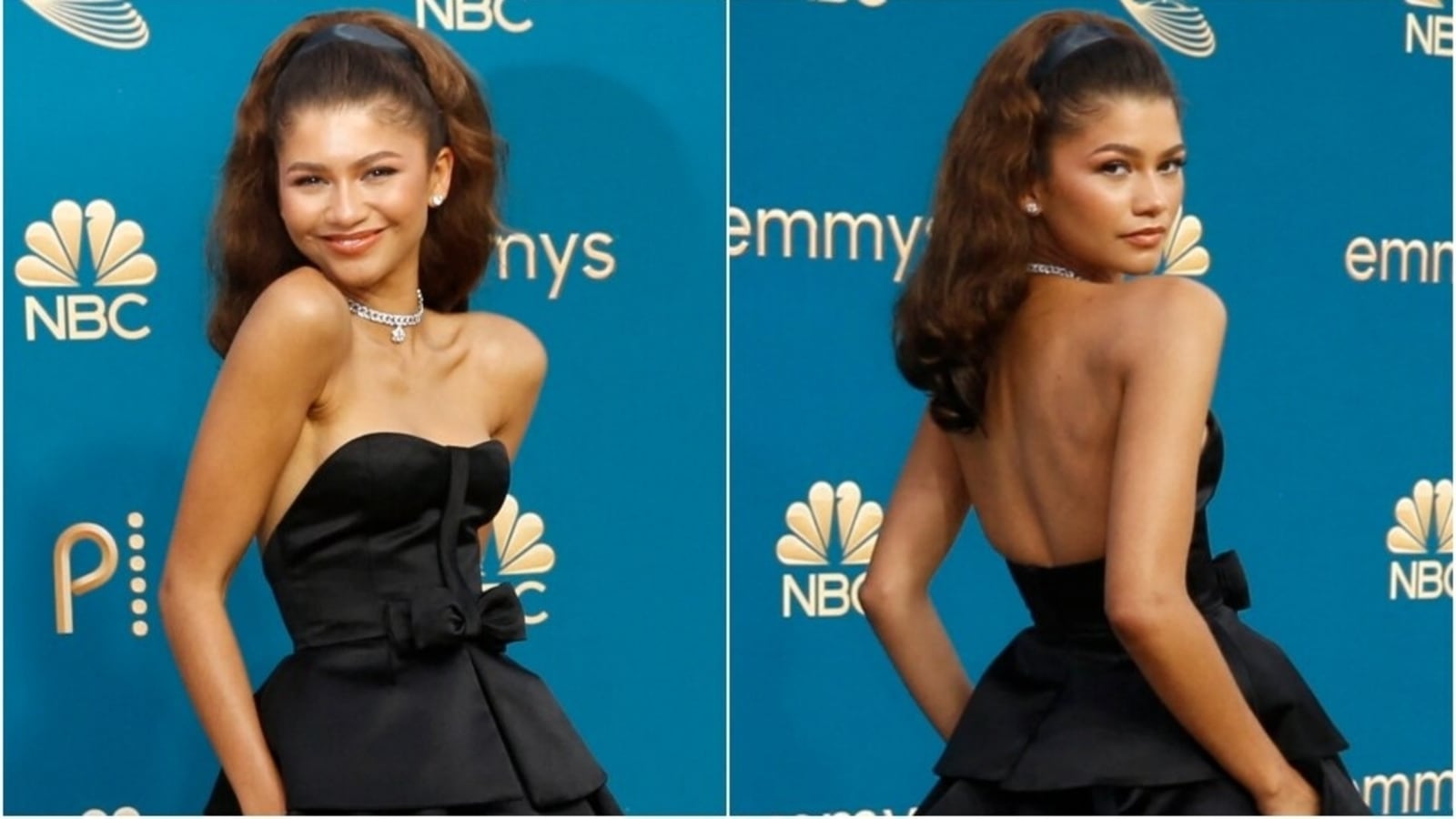 Emmy Awards 2022 Zendaya Arrives At The Emmys In A Breathtaking
