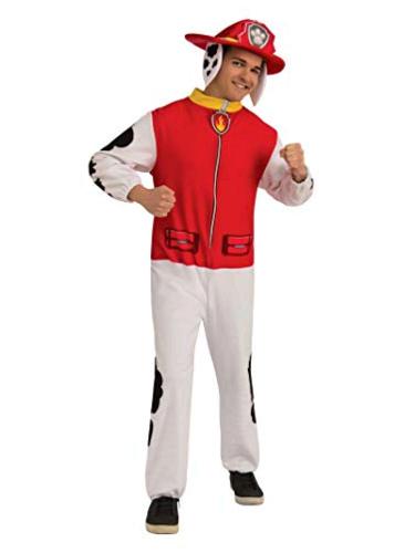 Rubies Mens Paw Patrol Adult Marshall Costume As Shown Size X Large