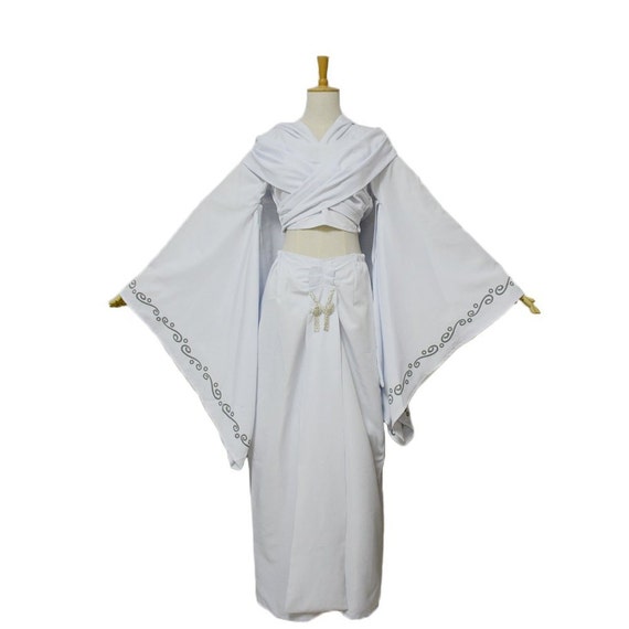 Padme Amidala Princess White Dress Cosplay Costumes
