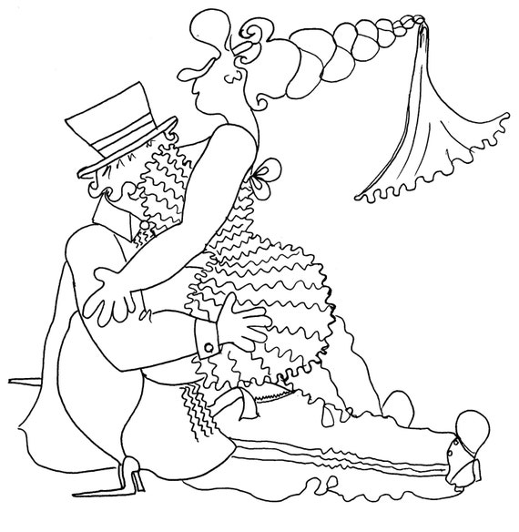 The Basket Kama Sutra Sexy Adult Coloring Page From Chubby