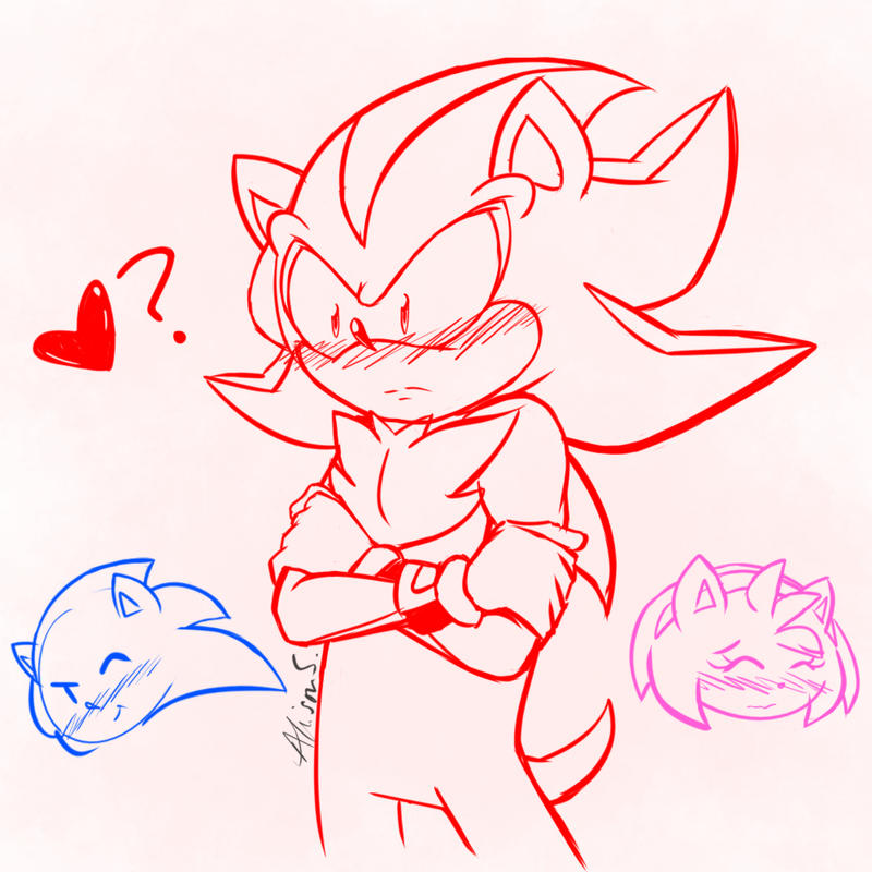 Shadow Cant Decide By Alleycatwoman127 On Deviantart