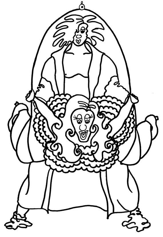 Reverse Swing Sexy Coloring Pages For Adults From The Chubby