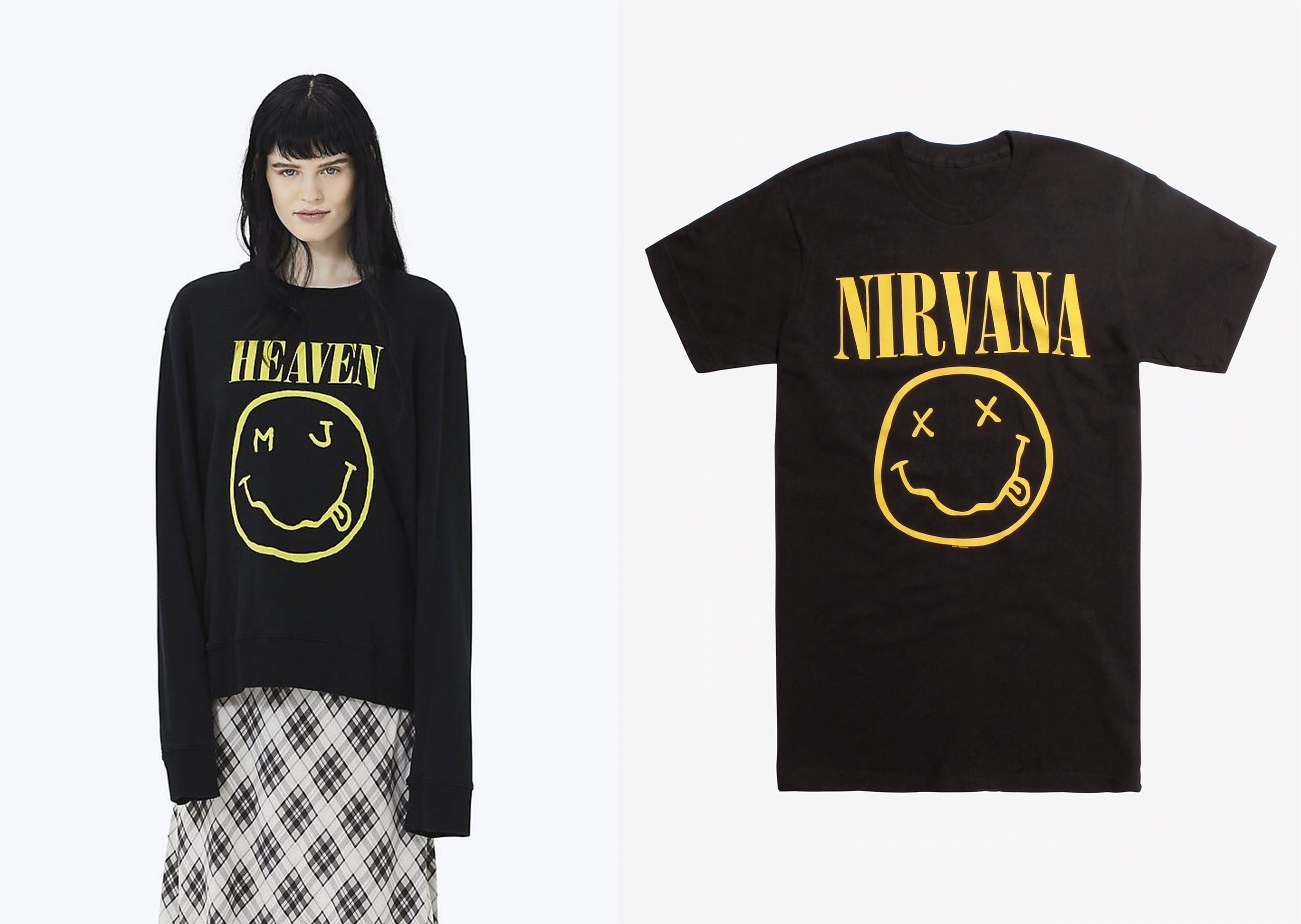Nirvana Suing Marc Jacobs For Ripping Off Their Smiley Face Logo