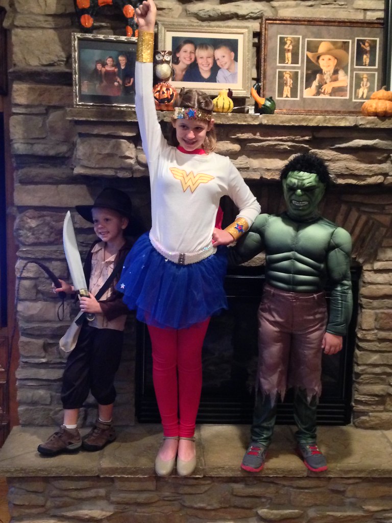 Superhero Day At Ccs Wonder Woman Incredible Hulk Indiana T Fisk