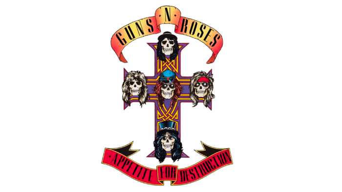Guns N Roses Logo Symbol Meaning History Png Brand