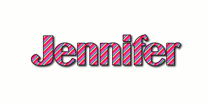 Jennifer Logo Herramienta De Diseño De Nombres Gratis De Flaming Text