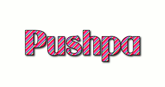 Pushpa Logo Free Name Design Tool From Flaming Text