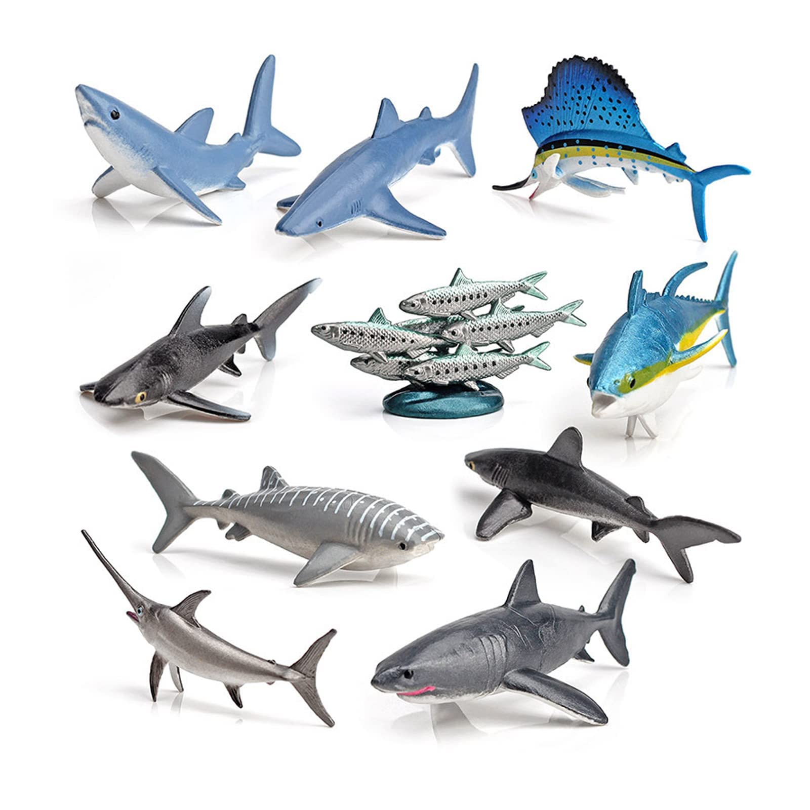 Buy Realistic Mini Sea Creature Figures Toy 10 Pcs Ocean Animal