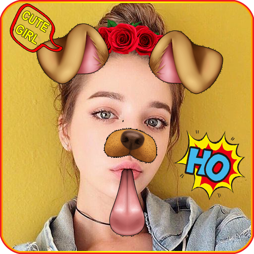 Doggy Face Filter Snappy Photo Snap Camera Photo Collage For Snapchat