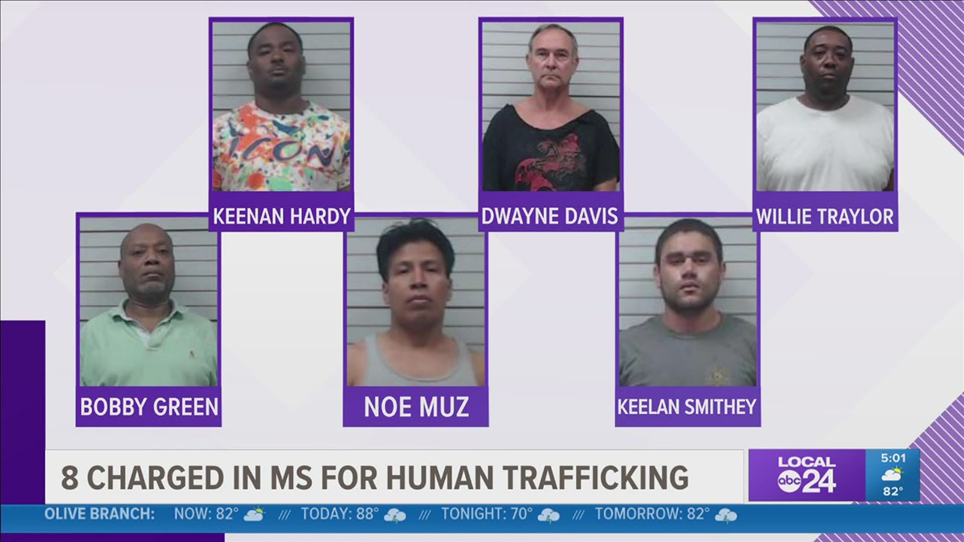 8 Arrested And Victims Identified In Ms Human Trafficking Operation