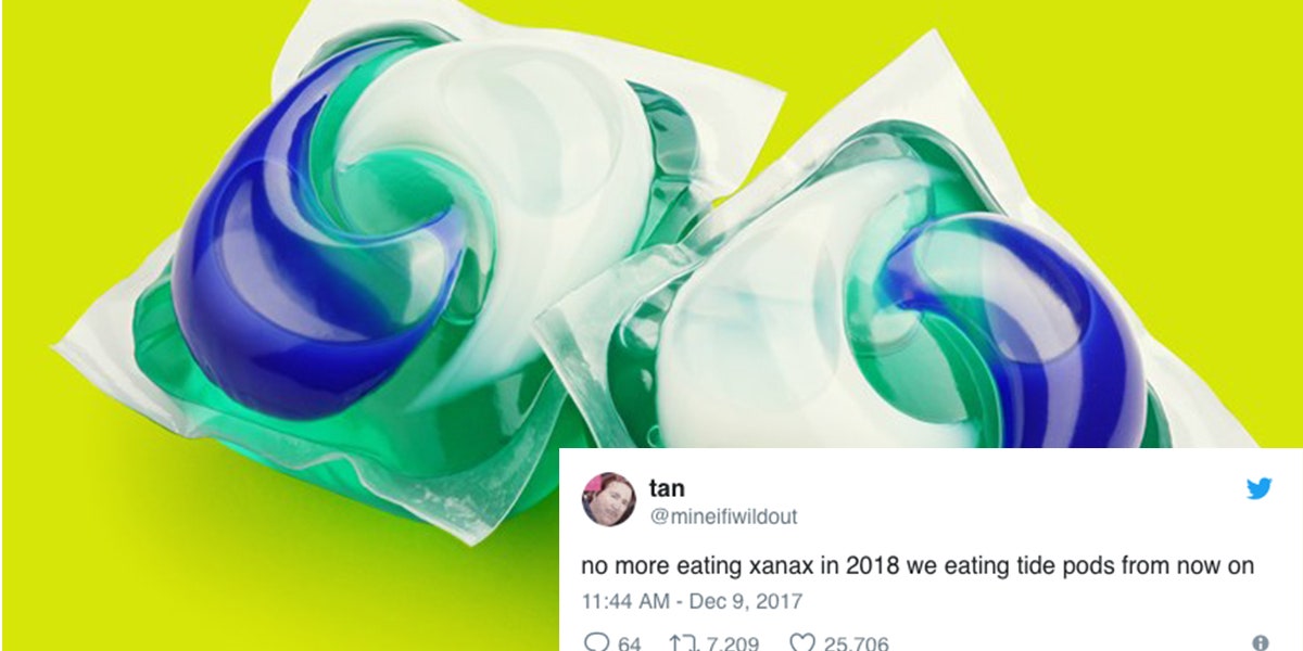The Internet Is Obsessed With The Idea Of Eating Detergent Pods But