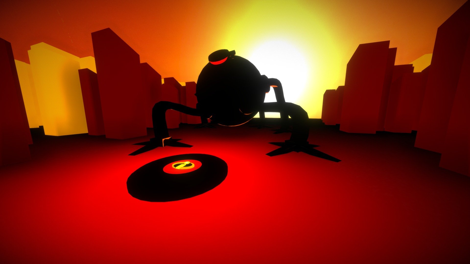 Incredibles Animated Vr Environment Download Free 3d Model By