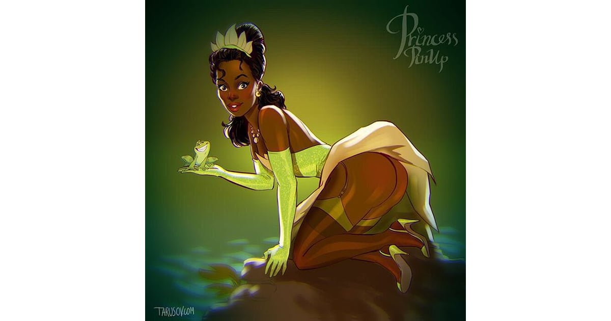 Tiana Sexy Pinup Disney Princess Fan Art Popsugar Love