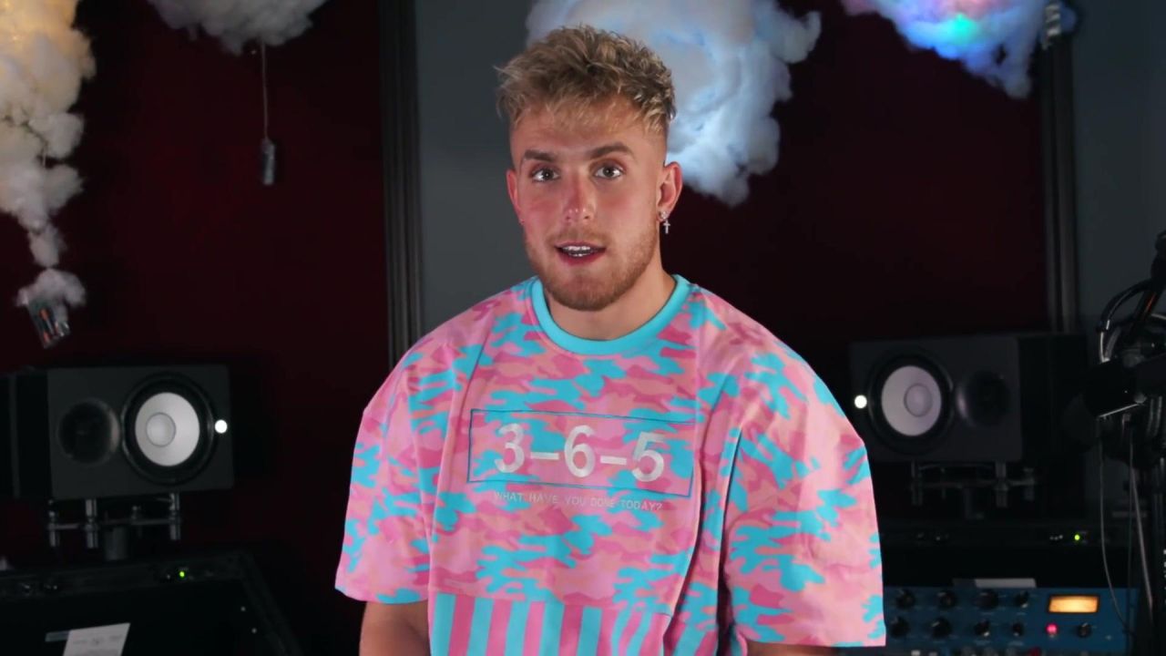 Blue And Pink Camo T Shirt Worn By Jake Paul In The Truth About Alissa