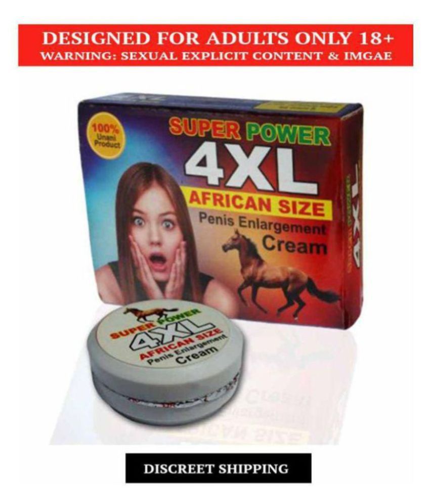Super Power 4xl African Size Cream Men Enlargement Cream Buy Super