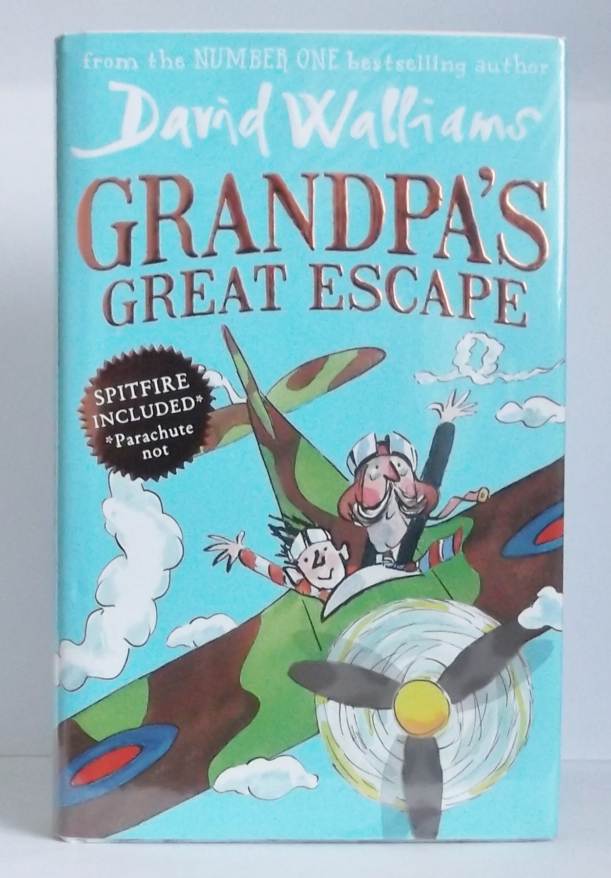 Grandpas Great Escape By David Walliams Fine Hardcover 2015 1st