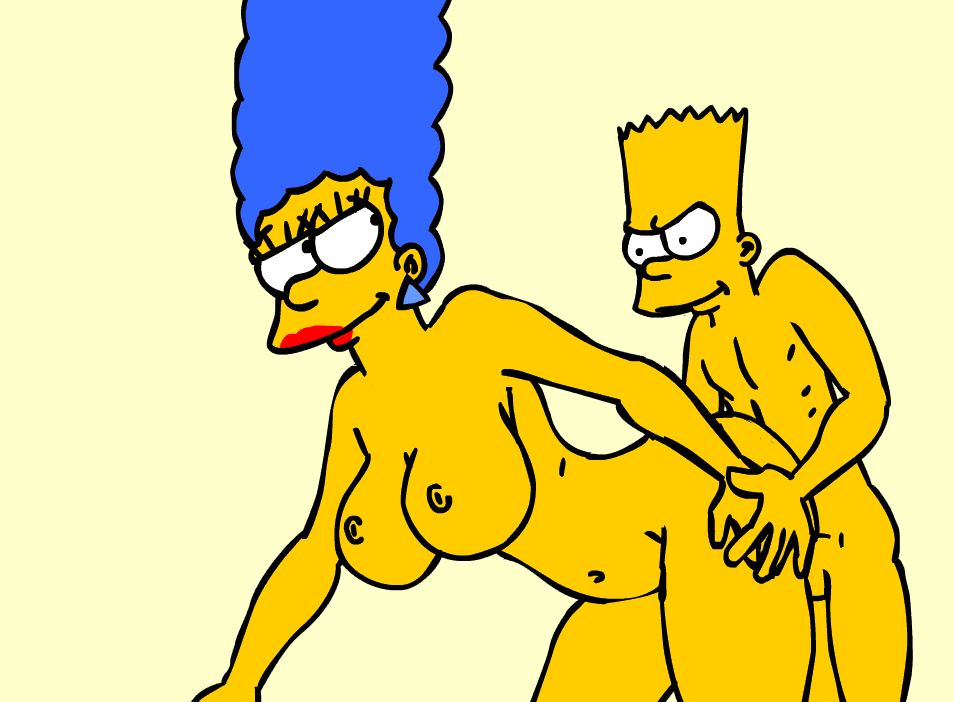 Marge From Behind By Nickartist Hentai Foundry