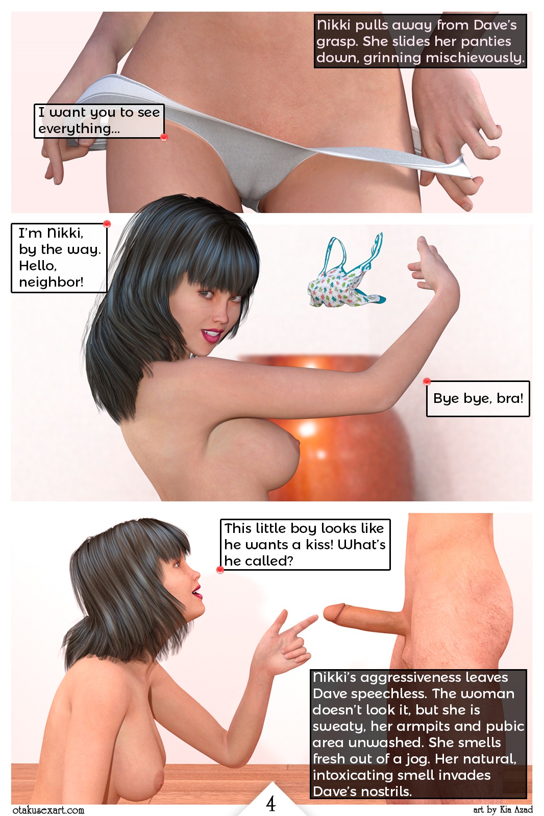 Hello Neighbor 3d Porn Comic Dialog Page 4 By Otakuapologist