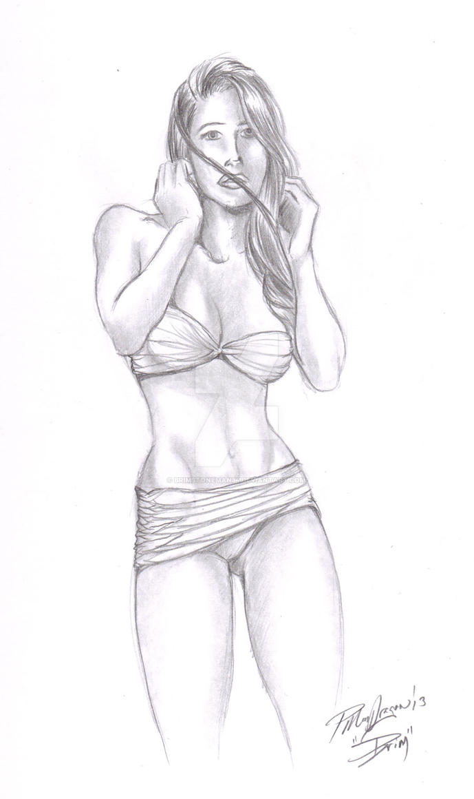 Hot Girl Pencils By Brimstoneman34 On Deviantart