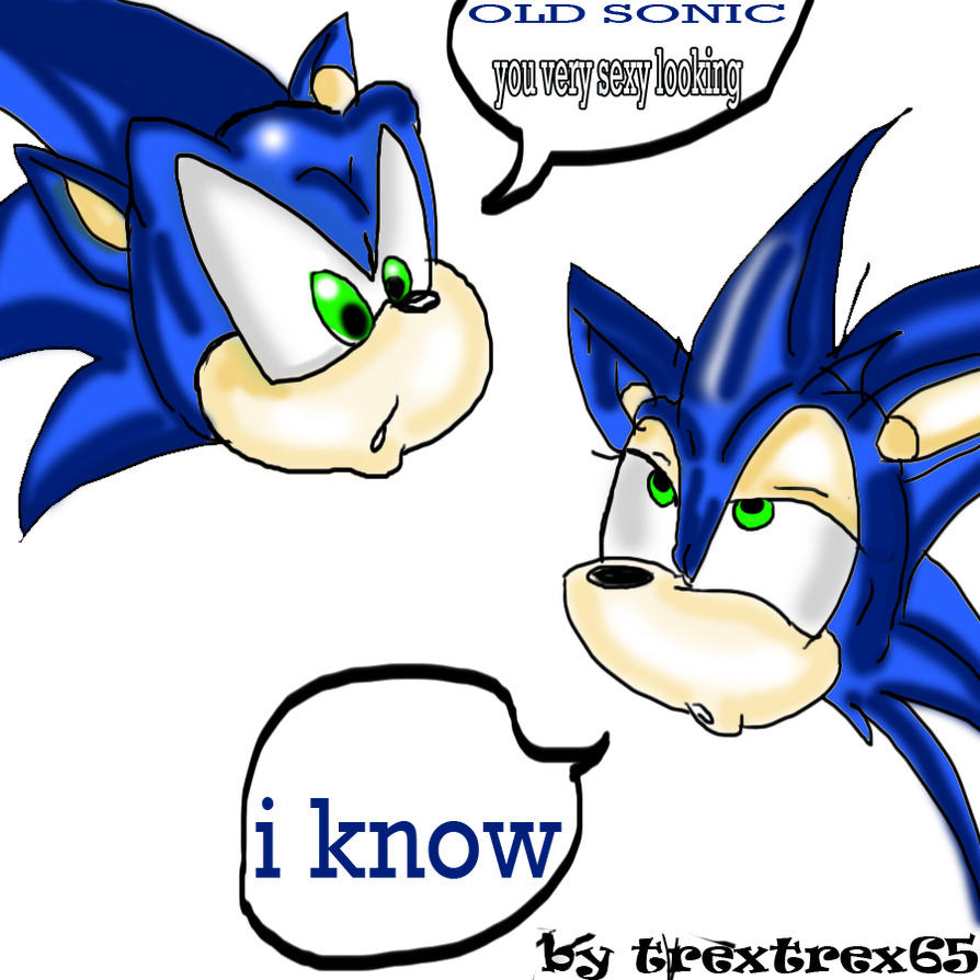 Old Sonic Vs New Sonic Part2 By Trextrex65 On Deviantart