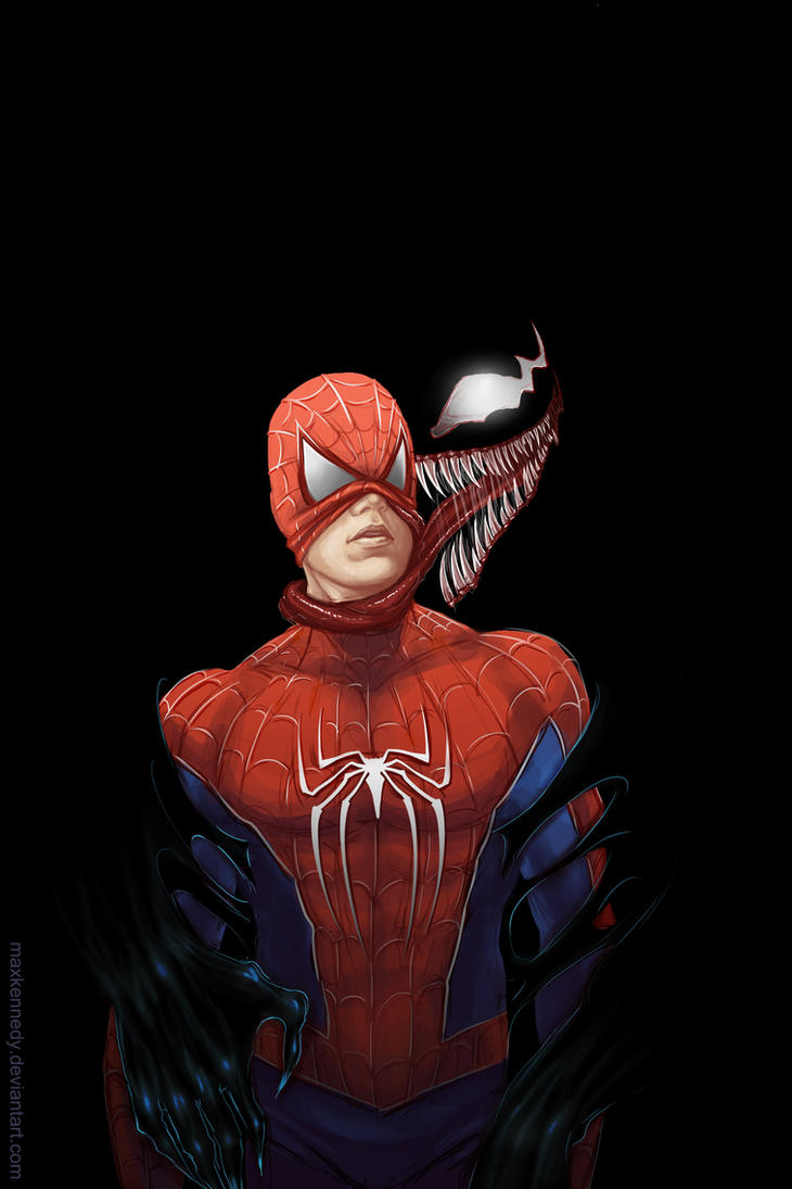 Venom X Spider Man By Maxkennedy On Deviantart