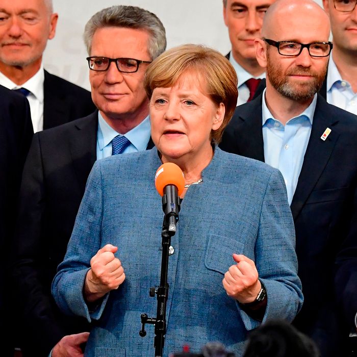Merkel Wins 4th Term In Germany As Far Right Gains