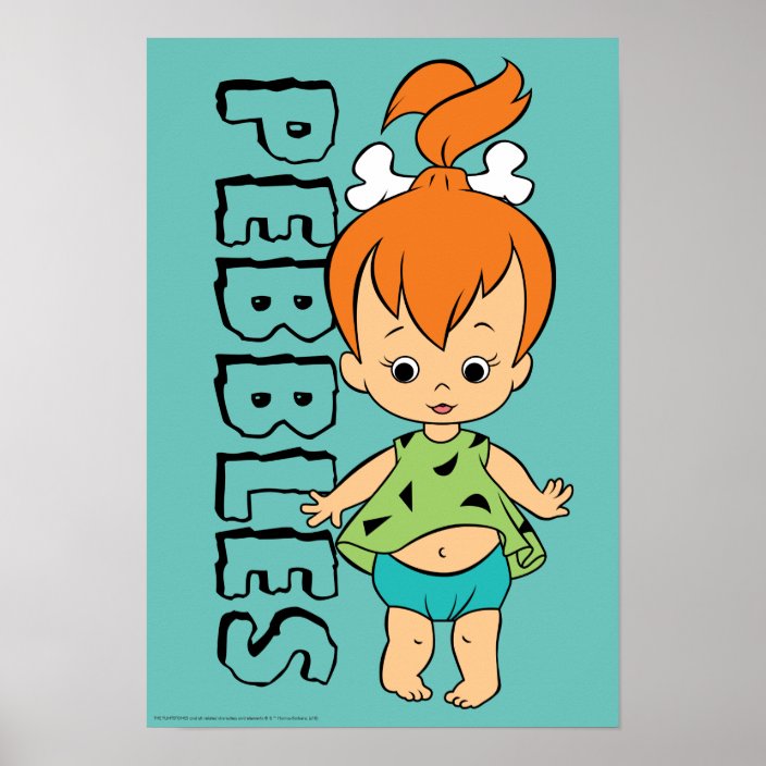 The Flintstones Pebbles Flintstone Poster