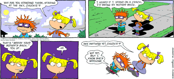 Rugrats Chuckie And Angelica Rugratsall Grown Up