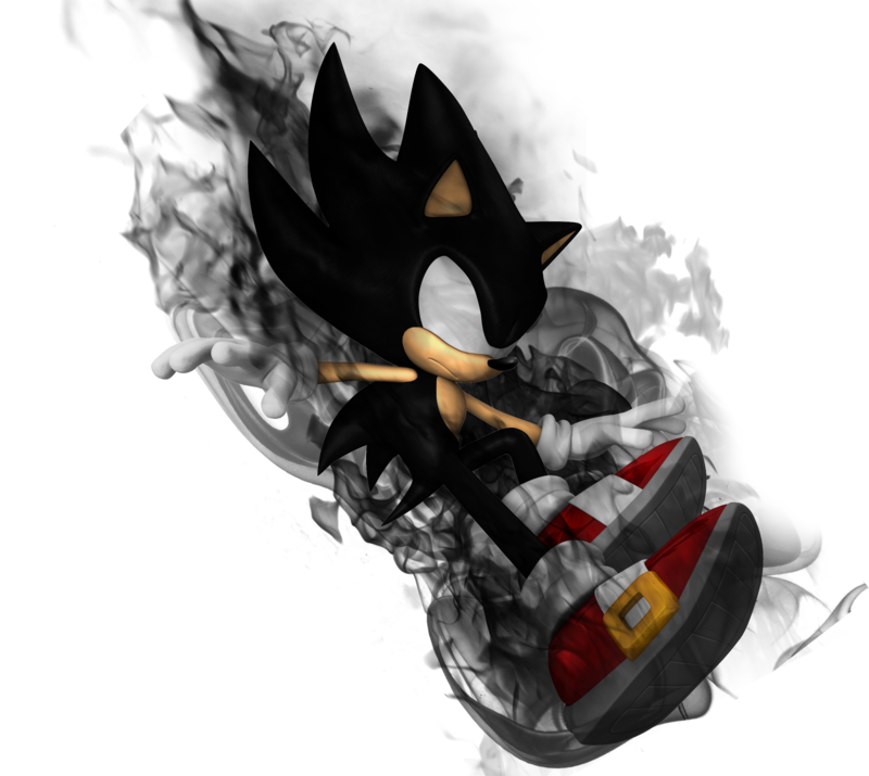 Sonic The Hedgehog Dark Sonic Appearing For The First And Only Time