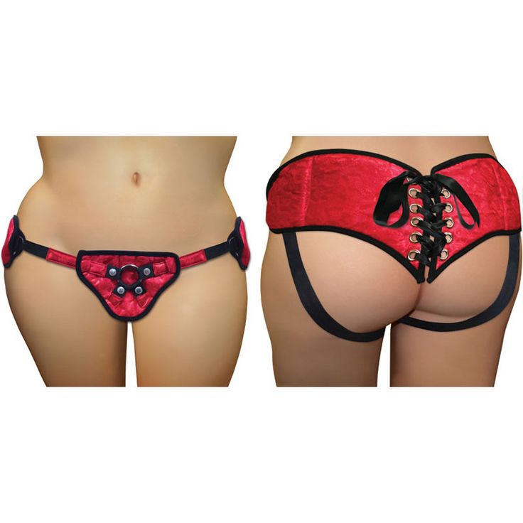 Sportsheets Plus Plus Size Red Lace And Satin Corset Style