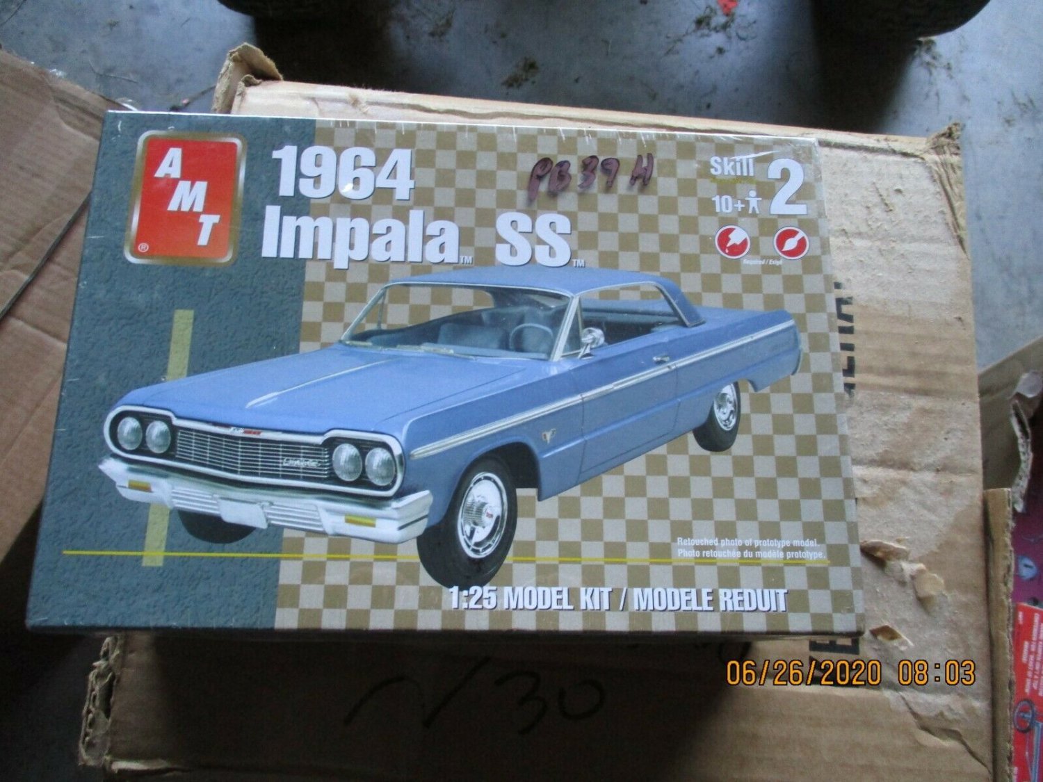Amt 1964 Chevy Impala Ss 125 Scale