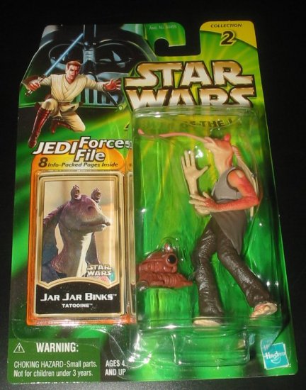 Star Wars Jar Jar Binks Jedi Force File Tatoonie