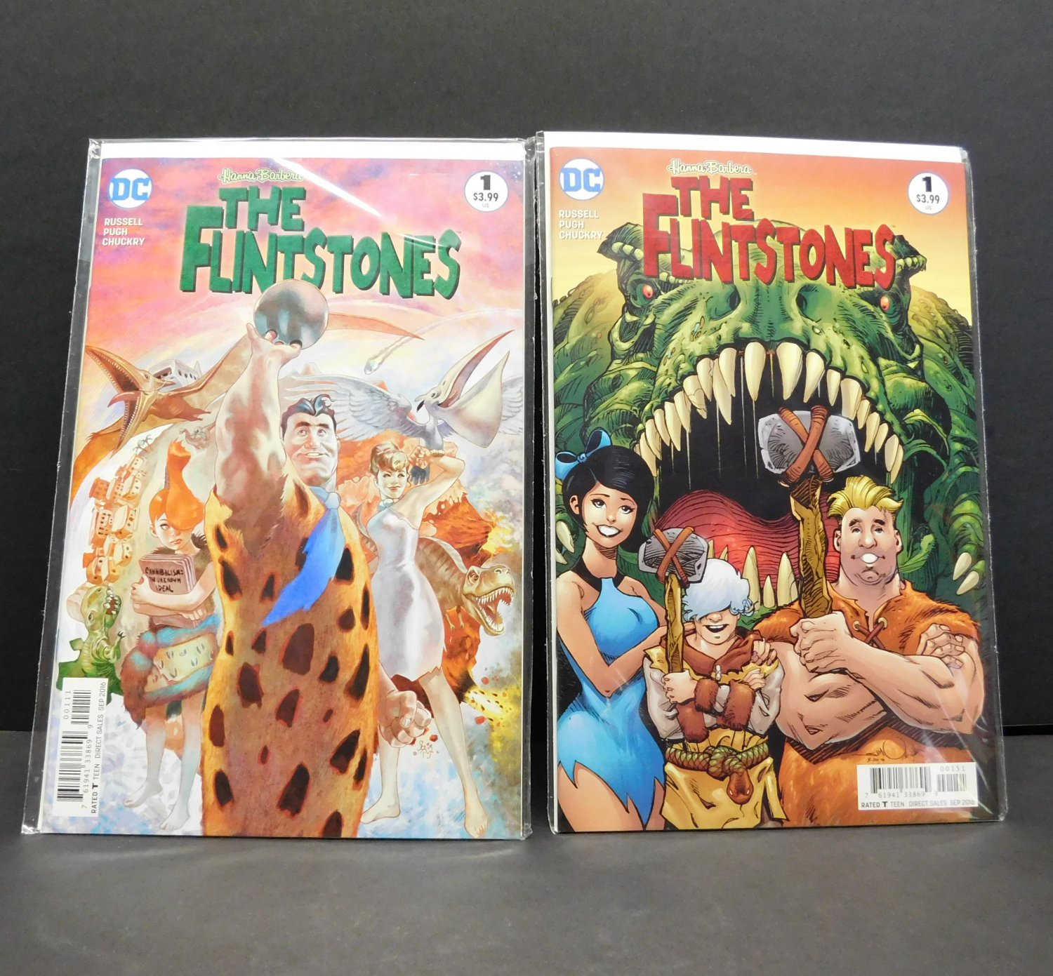 The Flintstones 1 Complete Set Dc Comics Lot Of 7 All Variants
