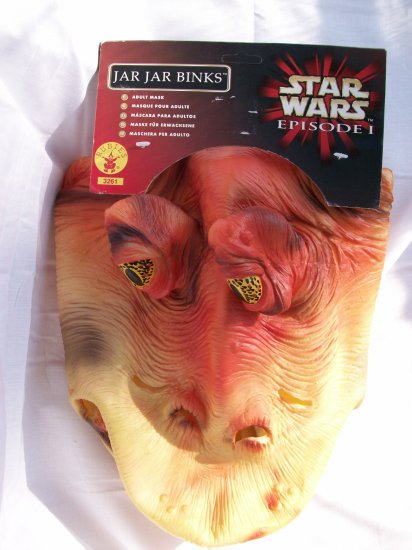 Star Wars Jar Jar Binks Rubber Mask