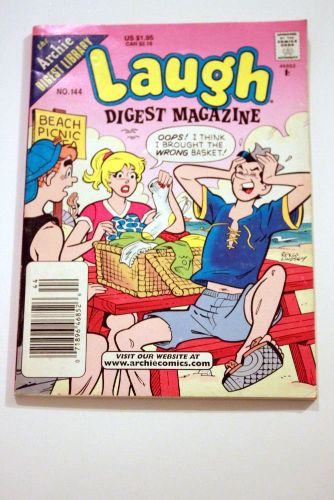 Laugh 144 Archie Comics Digest Wrong Basket October 1998