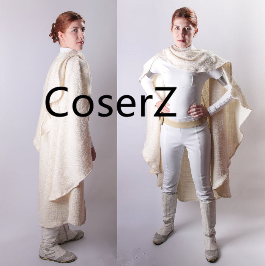 Star Wars Episode Ii Cosplay Costume Padme Amidala Costume With Cloak