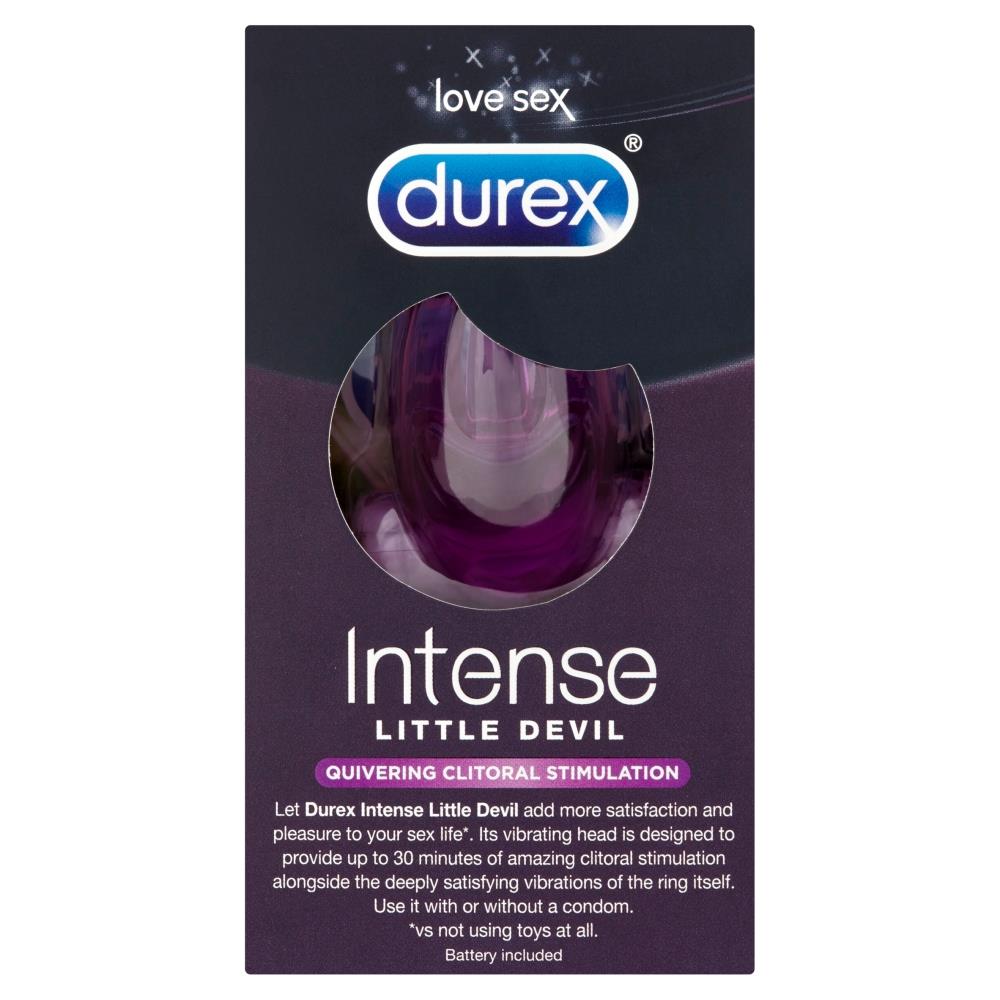 Durex Intense Orgasmic Gel Vibrating Ring Delight Bullet Vibrator