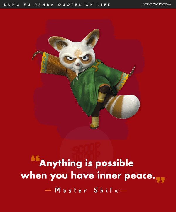 14 Life Lessons You Learn From The Infinite Wisdom Of Kung Fu Panda