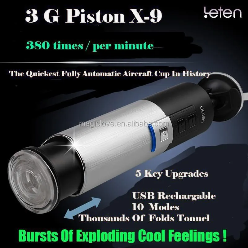 Piston Usb Charged Retractable Electric Male Fully Automatic