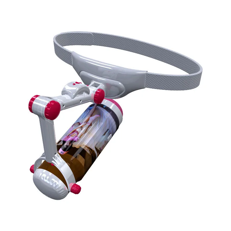 Foldable Sex Machine Wearable Male Masturbation Aircraft Cup Sucking