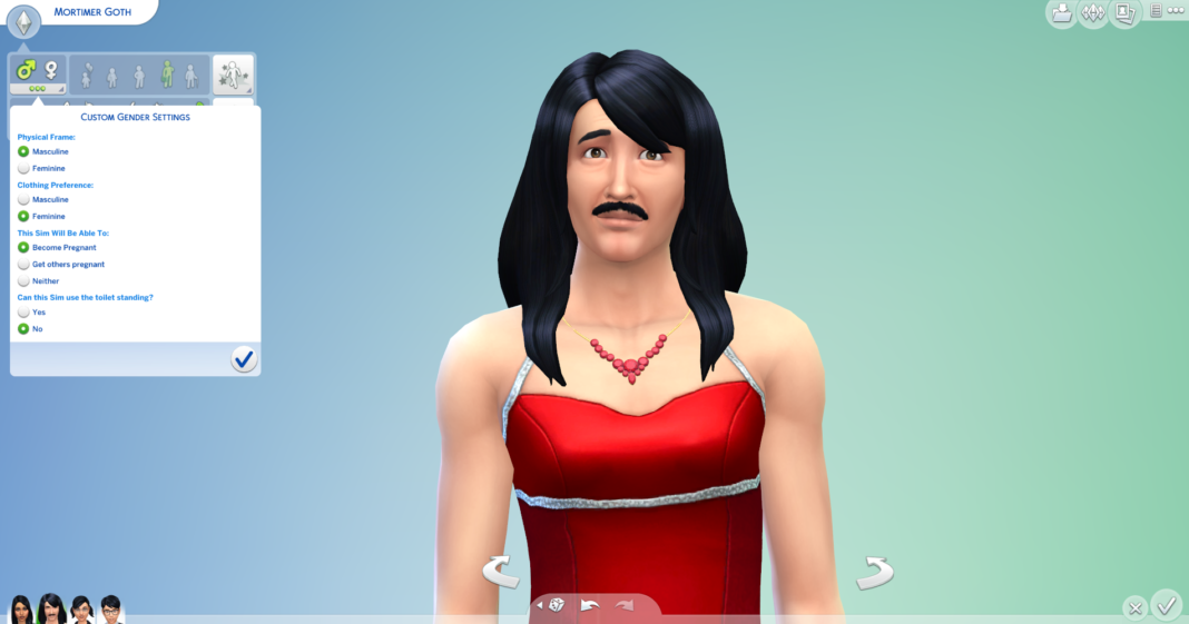 The Sims 4 Gender Customization Same Sex Pregnancy And Unisex