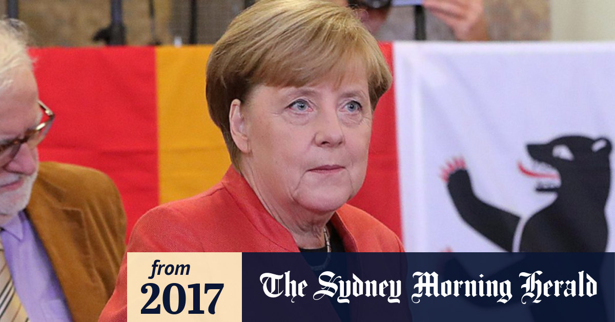Angela Merkel Set For Fourth Term As Far Right Enters German Parliament
