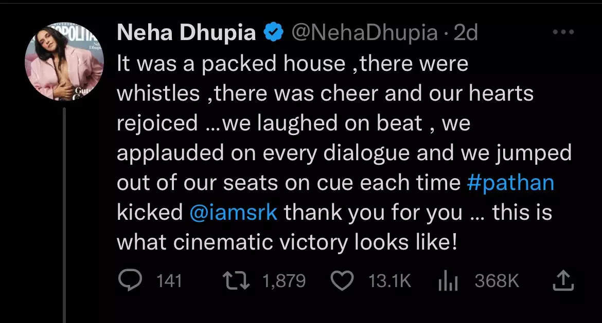 Neha Dhupia Recalls Her Old Statement Either Sex Sells Or Shah Rukh