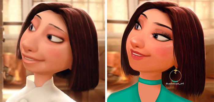 Artist Gives Classic Disney Characters A Seriously Modern Day Glow Up