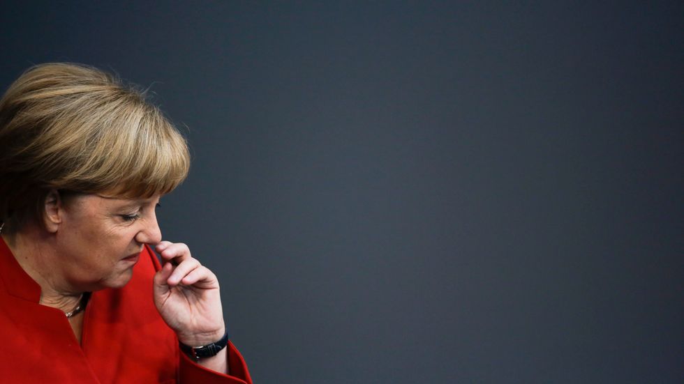 En Tumme I ögat På Angela Merkel Karl Sigfrid Svd Ledare