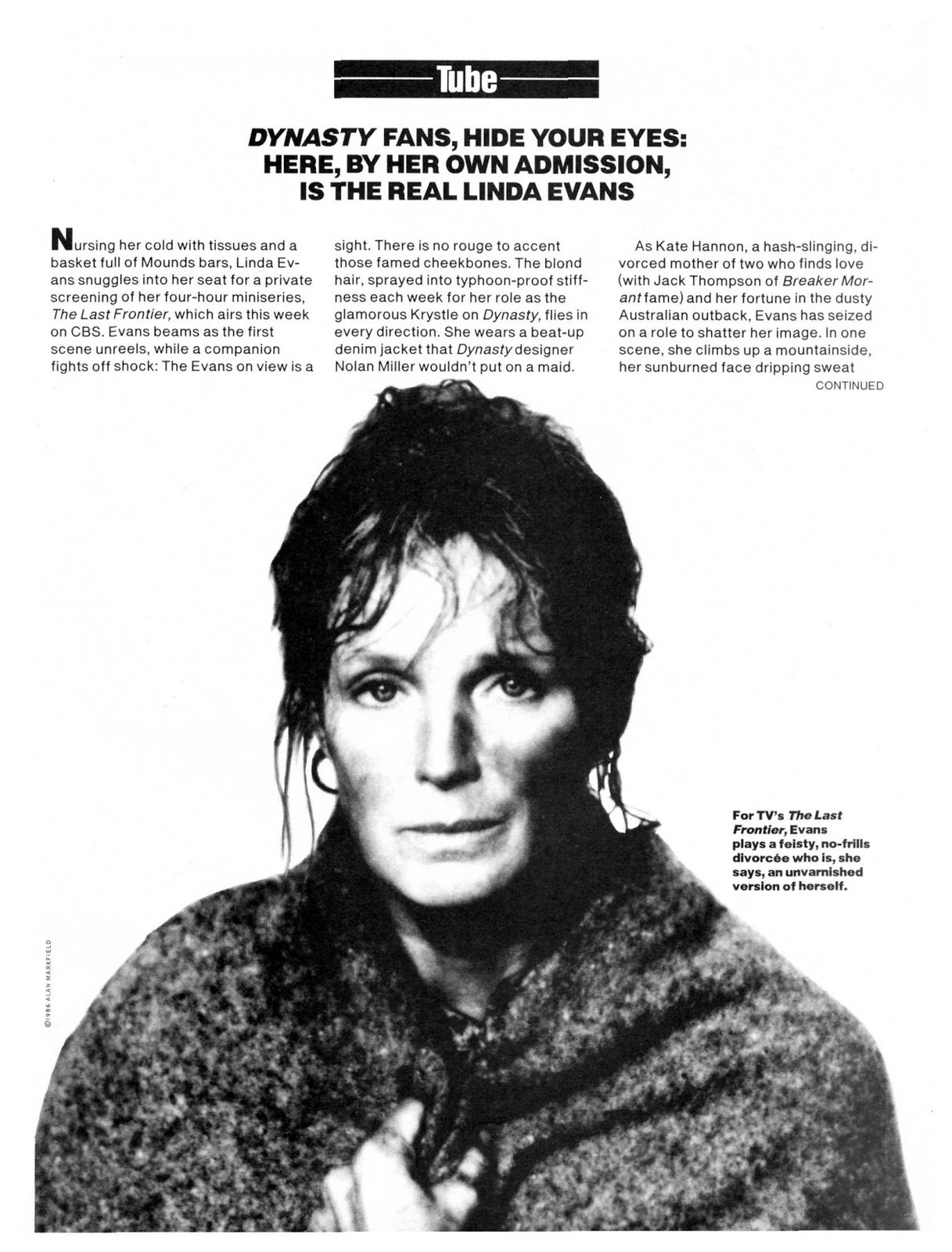 Lbcolbys Dynasty Blog Linda In The Last Frontier 1986