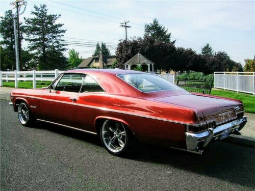Classic Cars And Women — 1966 Chevrolet Impala Ss