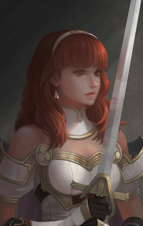 Celica From Fire Emblem Echoes I Really Like The