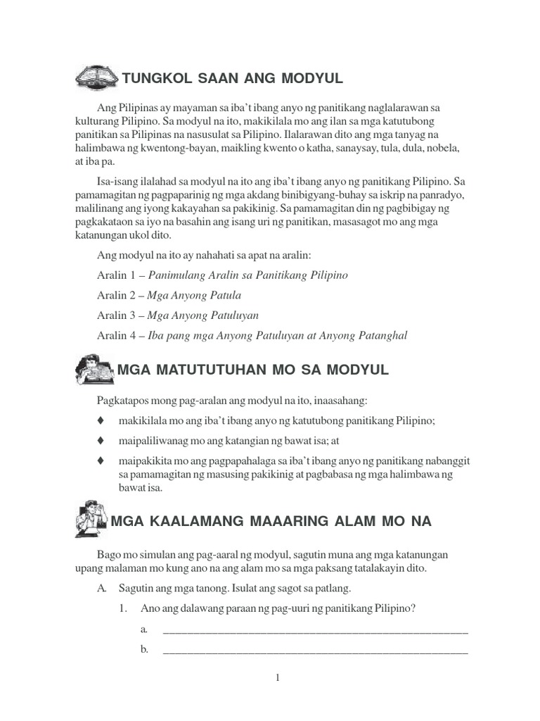 Maikling Kwento Na May Tanong Philippin News Collections